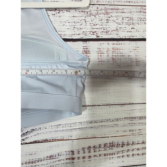 Nike Swoosh Dri-Fit women's sports bra baby blue XL Racerback - Picture 5 of 6